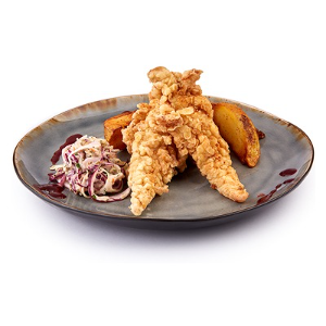 3 تیکه فیله سوخاری